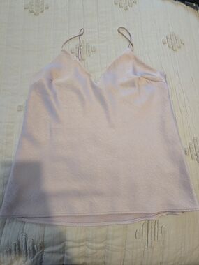 Express Pale Pink V-Neck Camisole